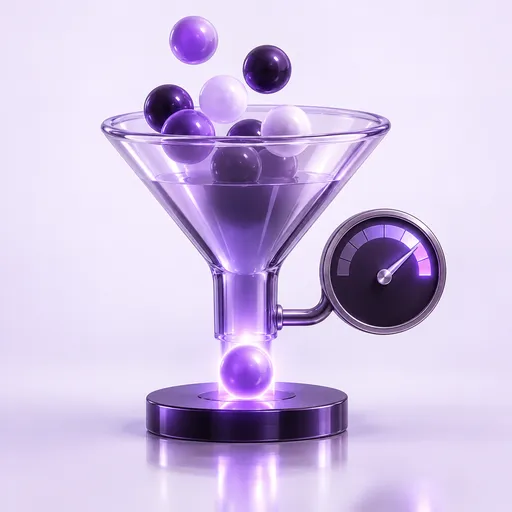 Conversion Optimization Pack, purple 3D illustration